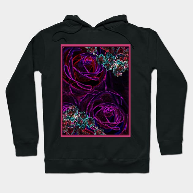 Inside The Flowers Mind Hoodie by thresh